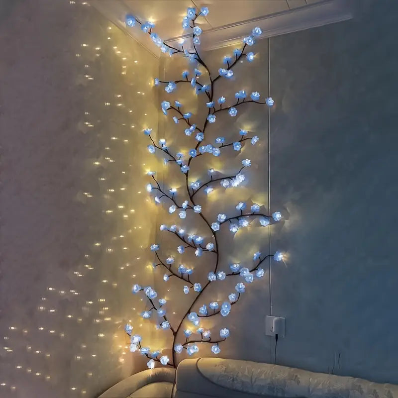 BRANCH LIGHT OŚWIETLENIE GAŁĘZI KWIATOWEJ WIŚNI