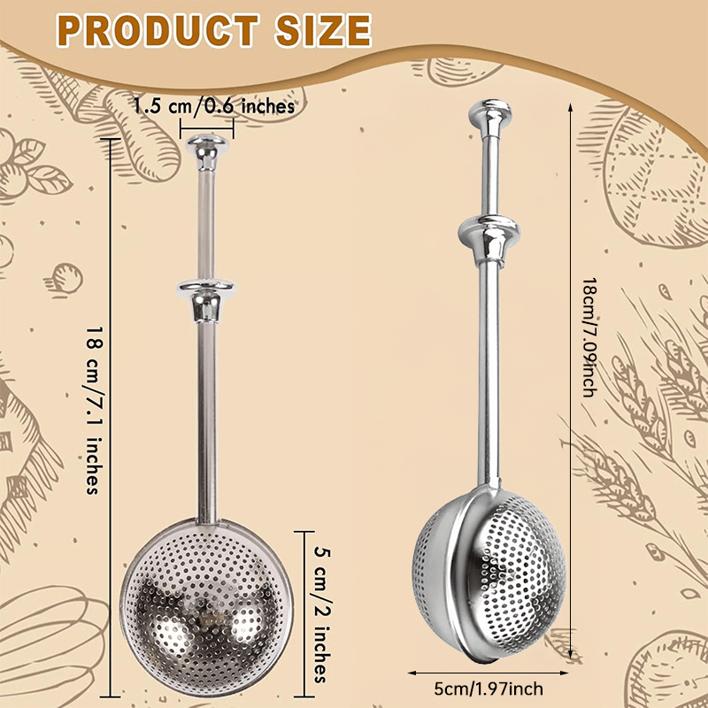 🔥LAST DAY 49% OFF - 🛠️🔥Multifunctional Stainless Steel Powder Sifter