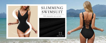 🏖️ Summer Hot Sale 50% OFF🏝️2025 new slim waist one-piece swimsuit👙