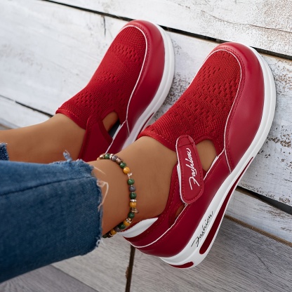 🔥Promocja ostatniego dnia – 50% zniżki - Damskie oddychające sneakersy ortopedyczne z siateczką i zapięciem na rzep
