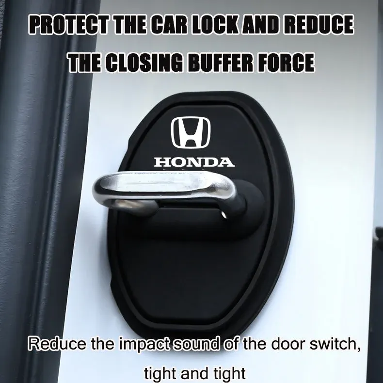 Car Silicone Door Latch Protective Cover(4 PCS/SET)