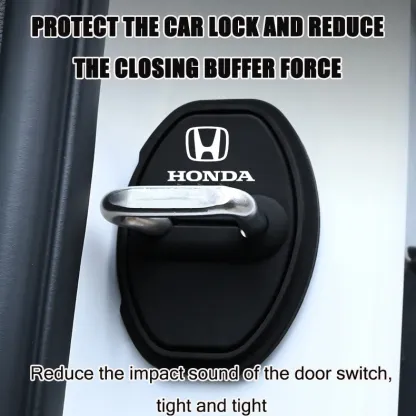 Car Silicone Door Latch Protective Cover(4 PCS/SET)