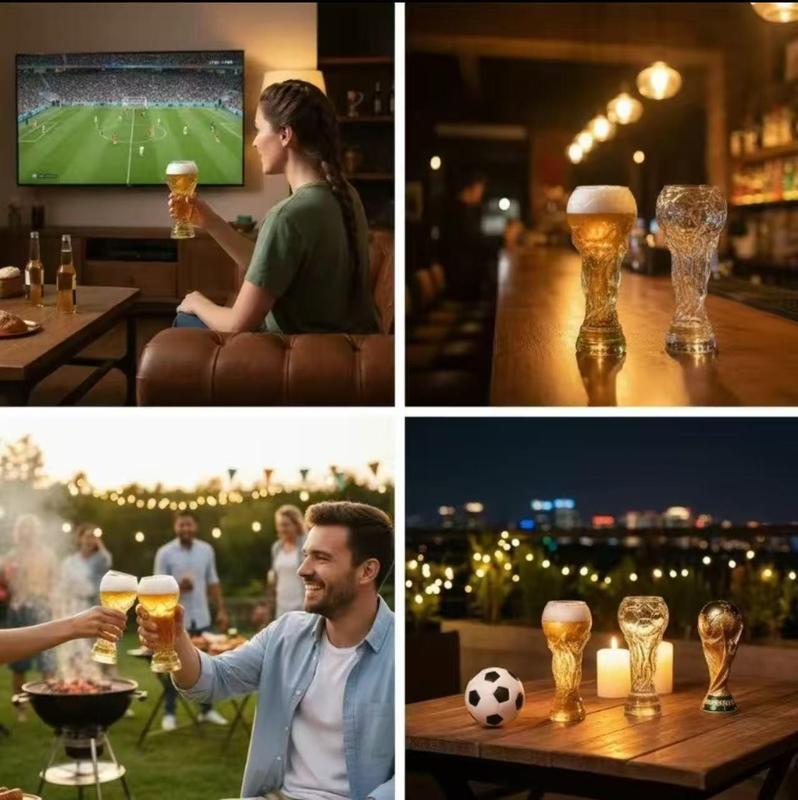 Fotbalová trofej pivní sklenice