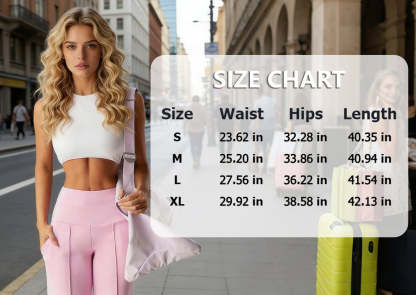 💕Damskie spodnie w jednolitym kolorze z prostymi nogawkami