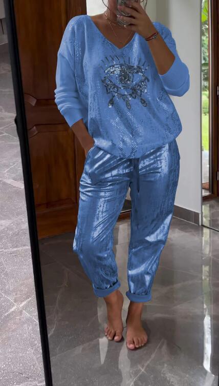 Modny dwuczęściowy komplet