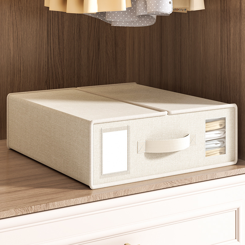 Sturdy Foldable Bed Sheet Closet Organizers and Storage