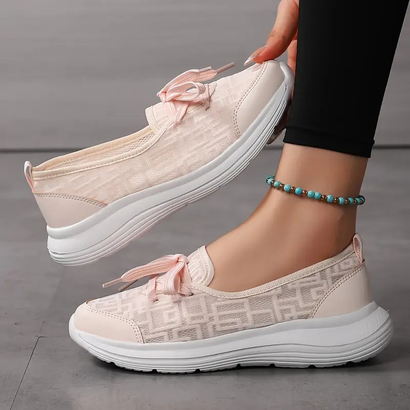 🔥Ostatni dzień 50% zniżki – Damskie mokasyny ortopedyczne z siateczki typu slip-on