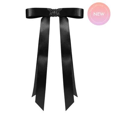 🎀Magnetic Satin Bow Hairpin Rose Gold