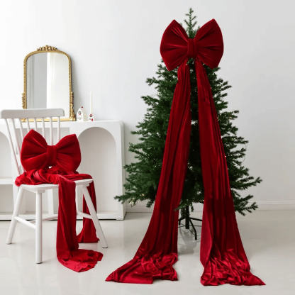 🎀Giant Christmas bows tree decorations🎄