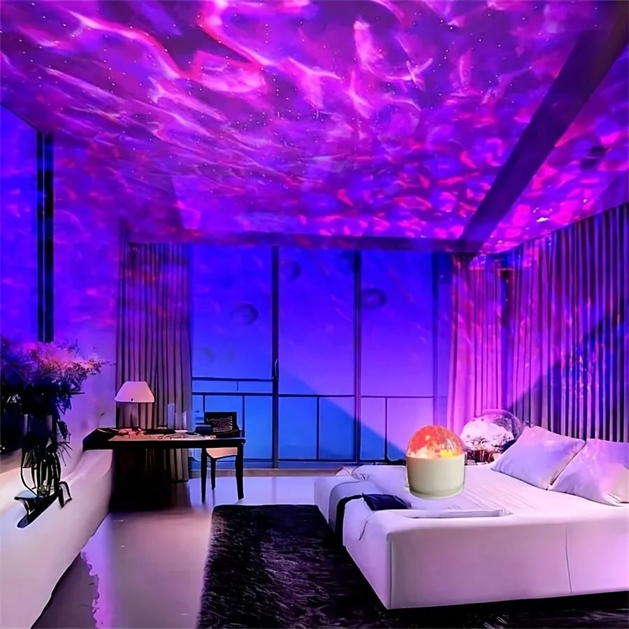 🔥✨Last Day Special Price 🎁Ocean Wave & 3D Water Ripple Projector Light