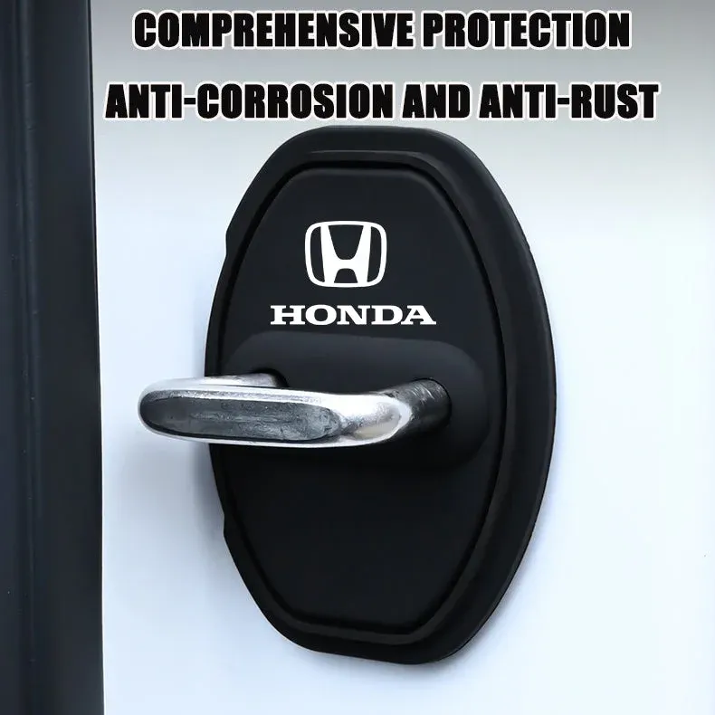 Car Silicone Door Latch Protective Cover(4 PCS/SET)
