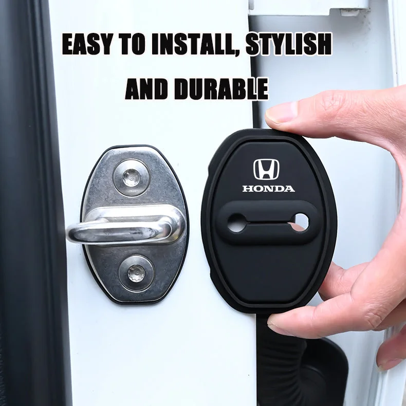 Car Silicone Door Latch Protective Cover(4 PCS/SET)
