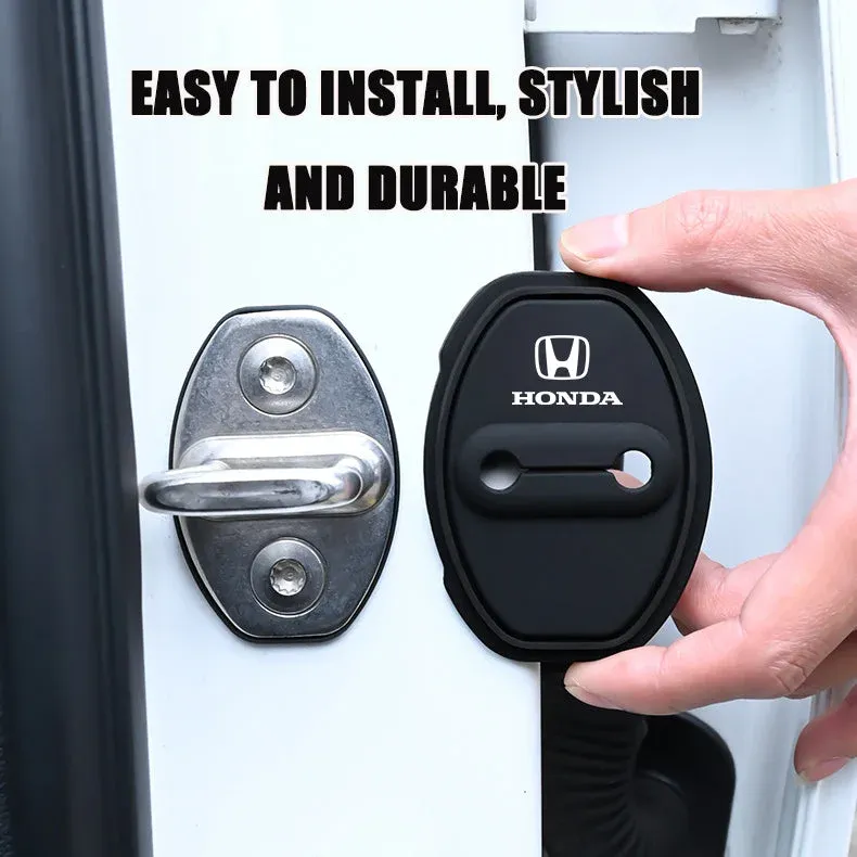 Car Silicone Door Latch Protective Cover(4 PCS/SET)