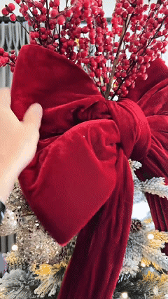 🎀Giant Christmas bows tree decorations🎄