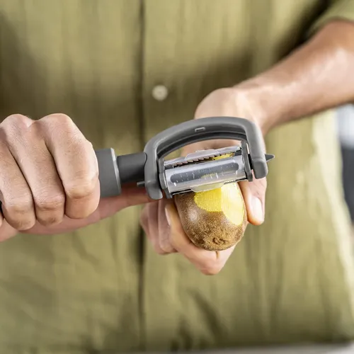 Zwilling Z-cut 5 In 1 Peeler, Gray Plastic