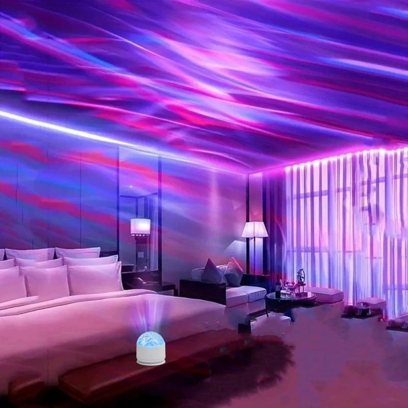 🔥✨Last Day Special Price 🎁Ocean Wave & 3D Water Ripple Projector Light