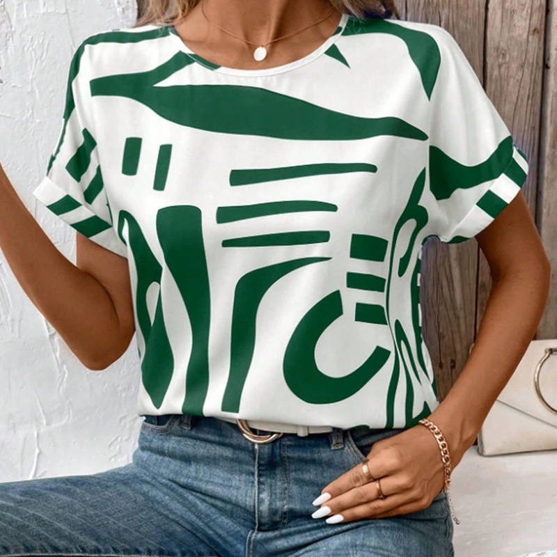 🔥👚Casual Short Sleeve T -Shirt