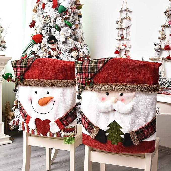 🎅Christmas Sale 49% OFF🎄Cute Christmas Themed Chair Covers🔥