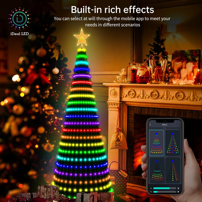 🎄Wyprzedaż przedświąteczna – 50% zniżki🎁Inteligentne oświetlenie świąteczne LED