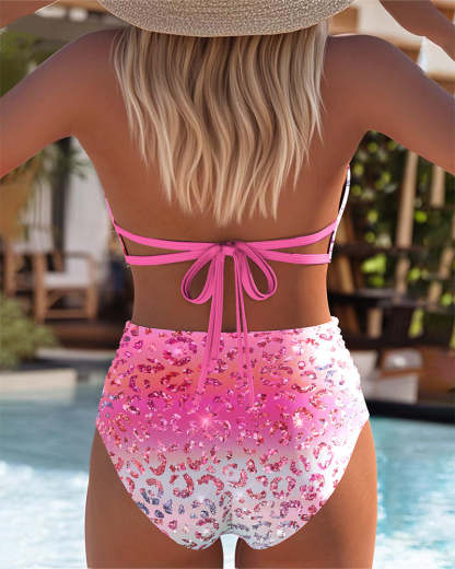 Kantarka Seksowna drukowana bikini stanika