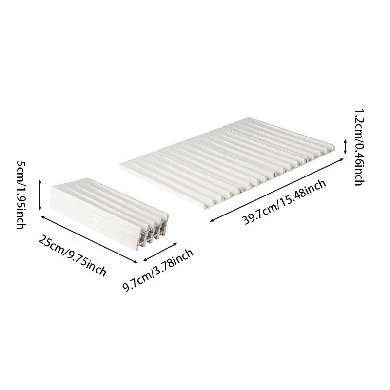 Foldable Silicone Draining Mat – Heat Resistant Design