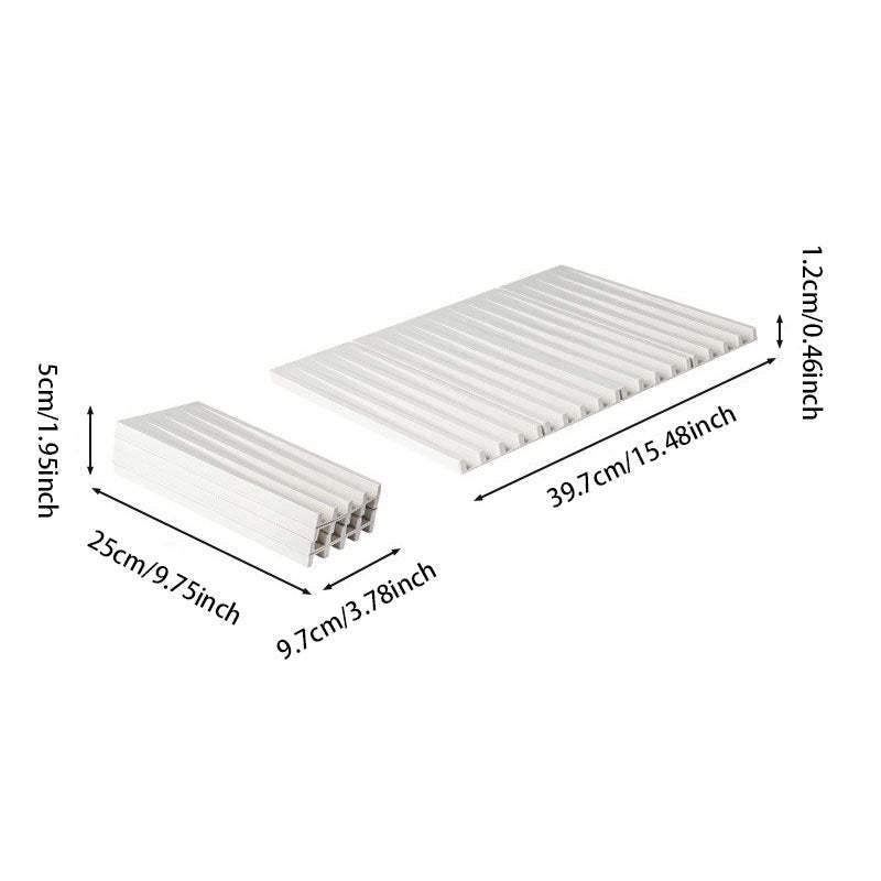 Foldable Silicone Draining Mat – Heat Resistant Design