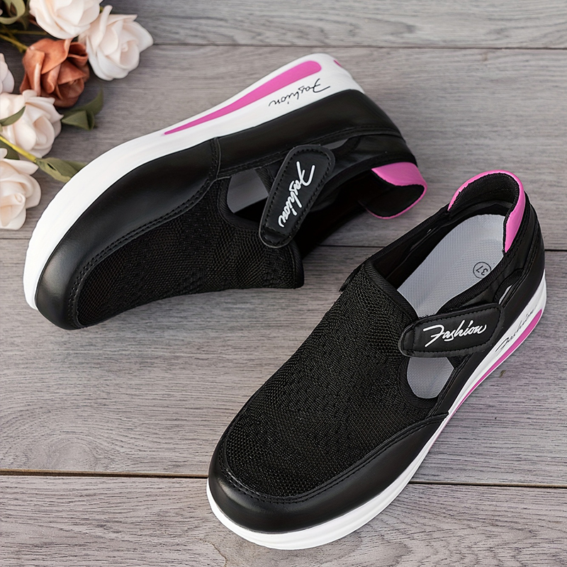 🔥Promocja ostatniego dnia – 50% zniżki - Damskie oddychające sneakersy ortopedyczne z siateczką i zapięciem na rzep