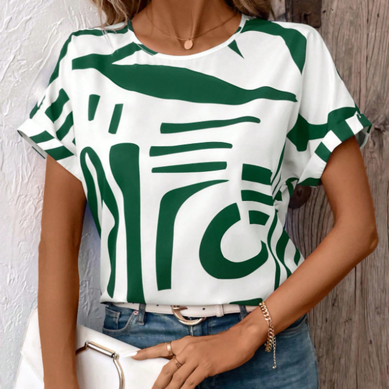 🔥👚Casual Short Sleeve T -Shirt
