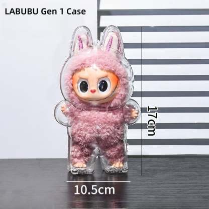 Clear Bag Keychain For LABUBU Plush Doll