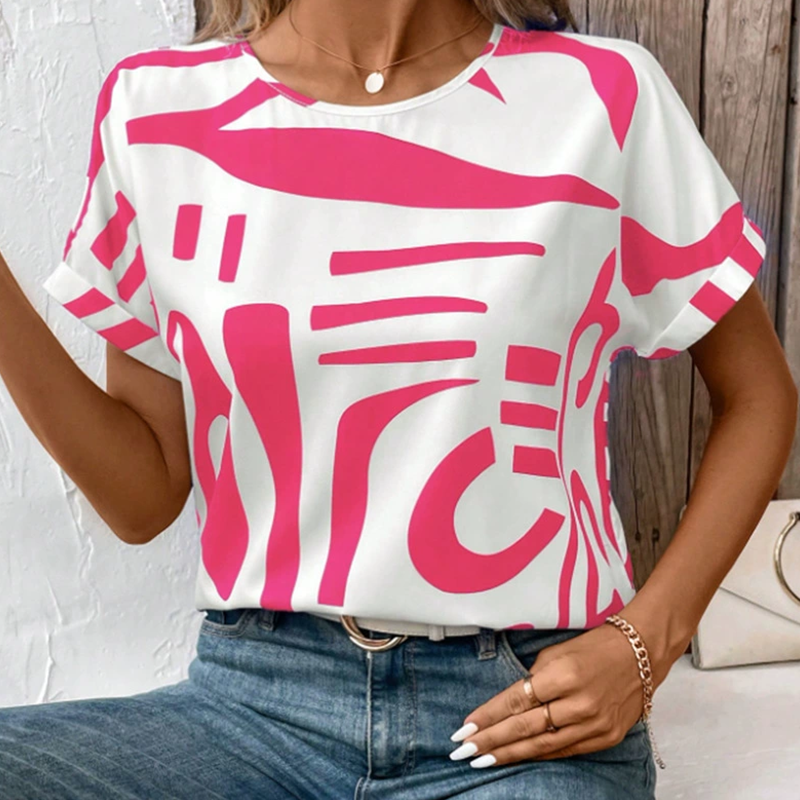 🔥👚Casual Short Sleeve T -Shirt