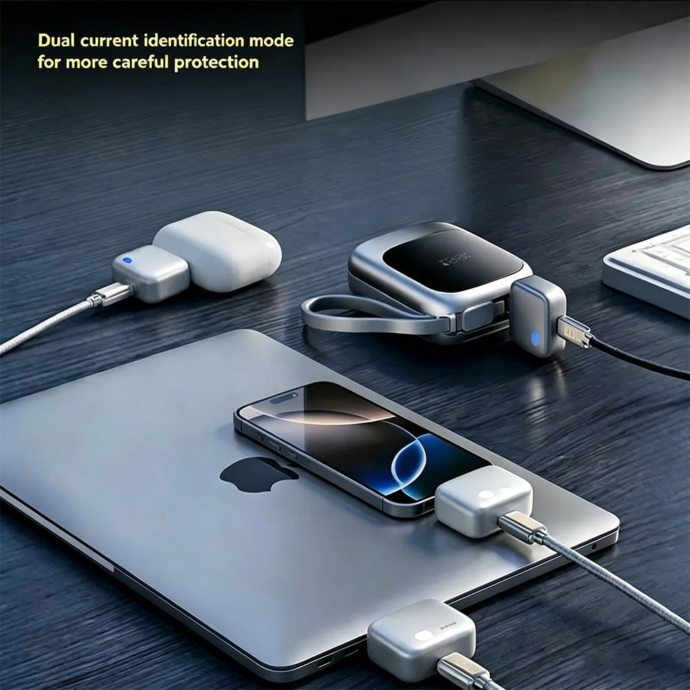 Inteligentny ochraniacz ładowania z automatycznym zatrzymaniem dla iPhone i Android, adapter ochrony przed przeładowaniem