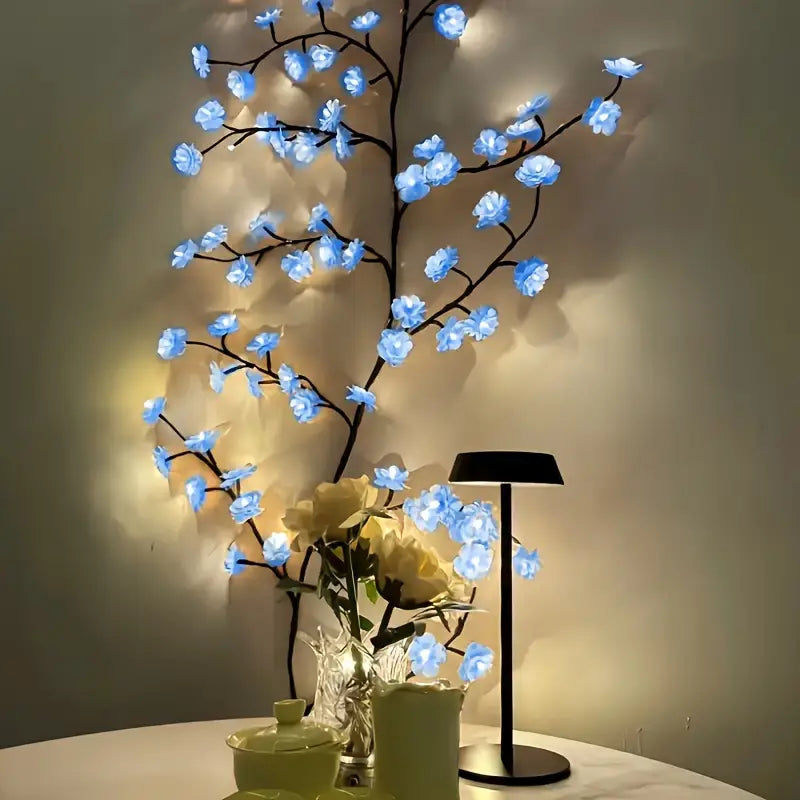 BRANCH LIGHT OŚWIETLENIE GAŁĘZI KWIATOWEJ WIŚNI