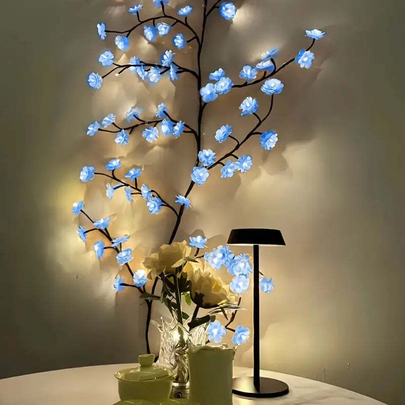 BRANCH LIGHT OŚWIETLENIE GAŁĘZI KWIATOWEJ WIŚNI