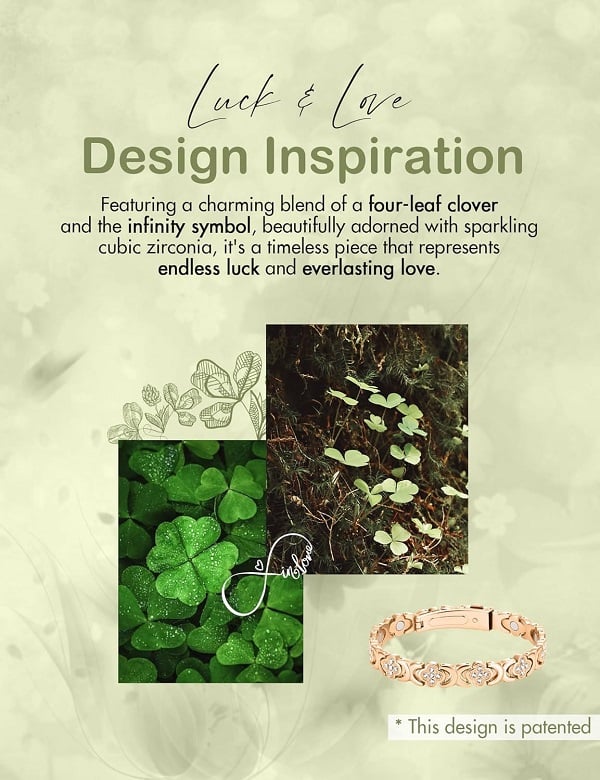 🏆Flash Sale⚡ 50K+ SOLD! ❤️‍🔥✨Four-leaf Clover Women Pure Copper Bracelets