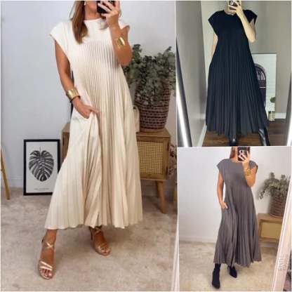 💕dam pleated dressr👗