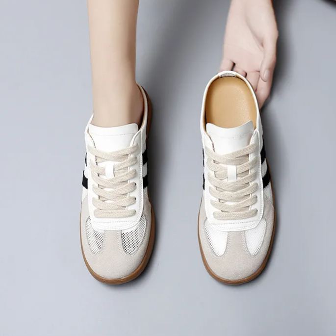 Spring and Summer Outdoor Closed-toe Shoes and Half Slippers