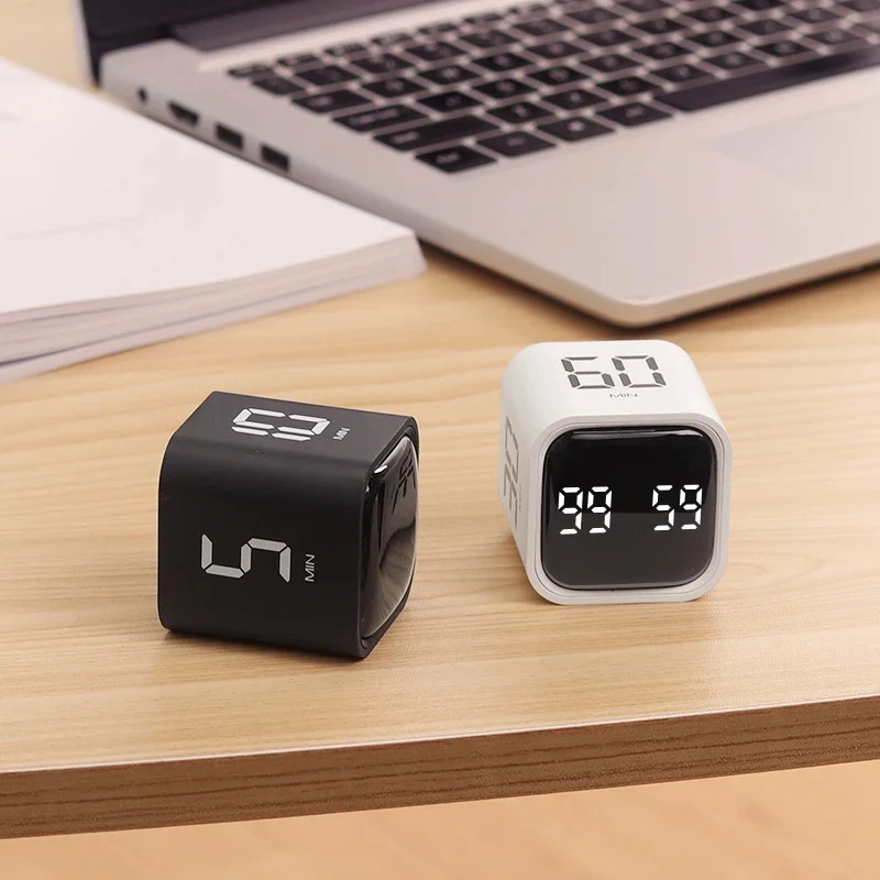 Productivity timer cube