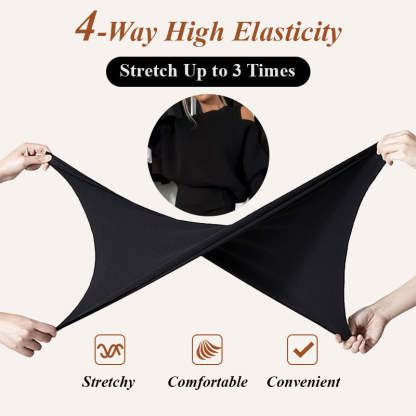 💖Limited Sale 50% OFF💖🍂Women's Slanted Shoulder Sweatshirt & Sleeveless Dress Set🌸