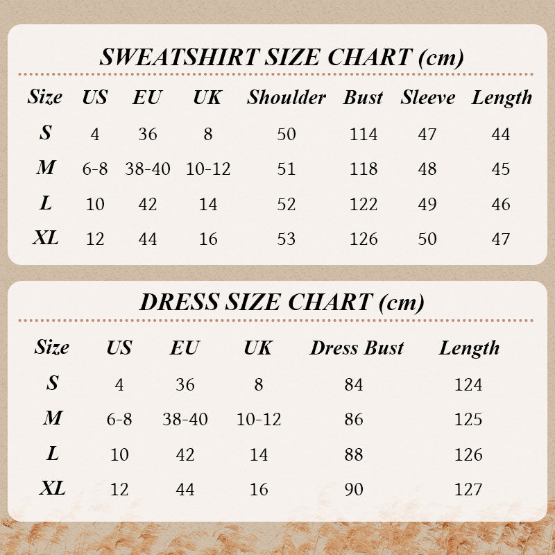 💖Limited Sale 50% OFF💖🍂Women's Slanted Shoulder Sweatshirt & Sleeveless Dress Set🌸