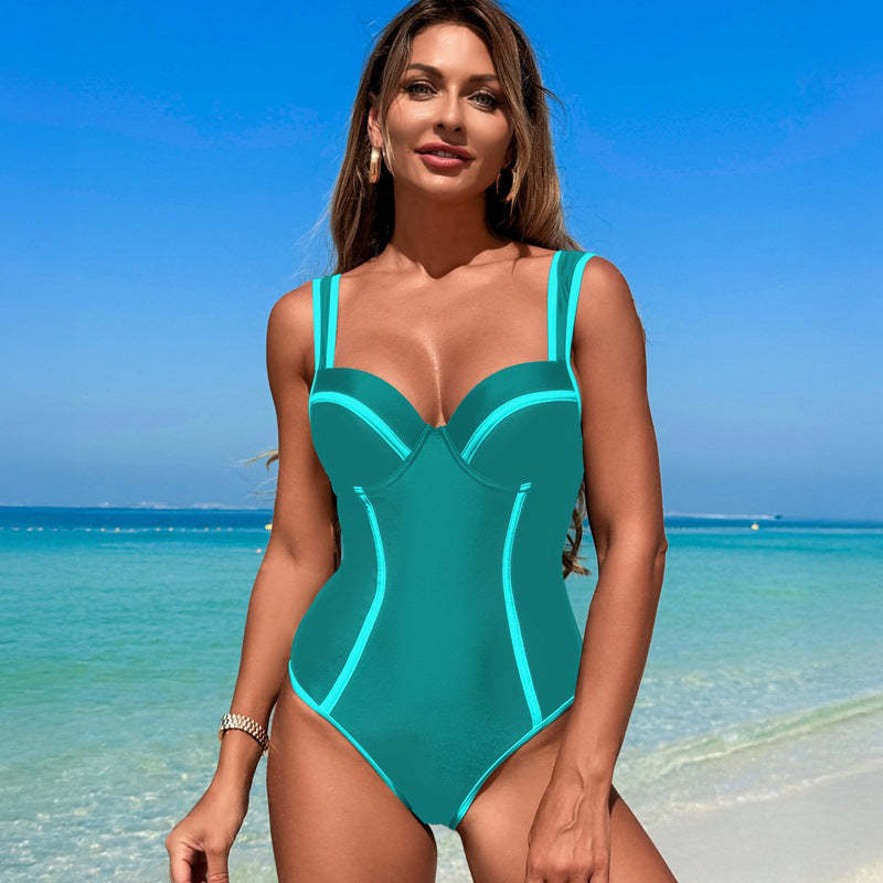 👙worked and sexy one -piece swimsuit