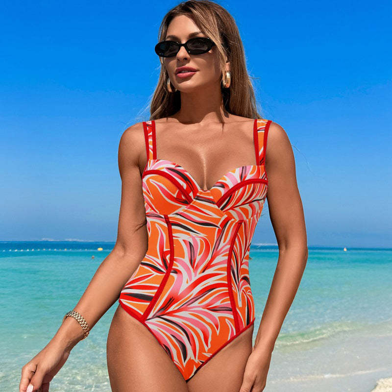 👙worked and sexy one -piece swimsuit