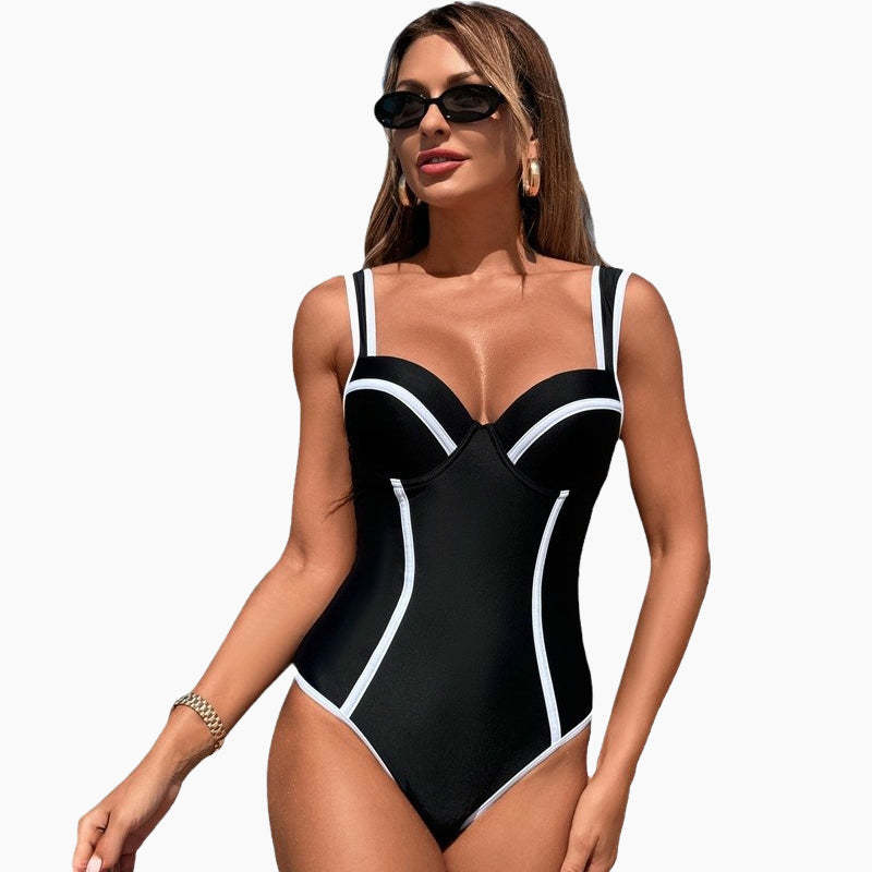 👙worked and sexy one -piece swimsuit