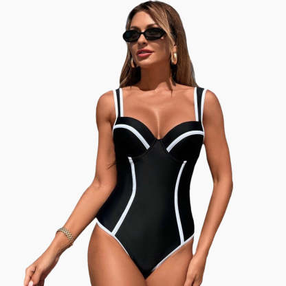 👙worked and sexy one -piece swimsuit