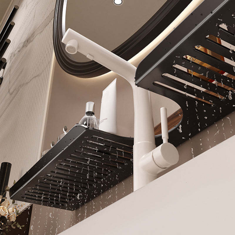 🔥Hot selling💥 Walnut Bathroom, Kitchen Suction Cup Shelf