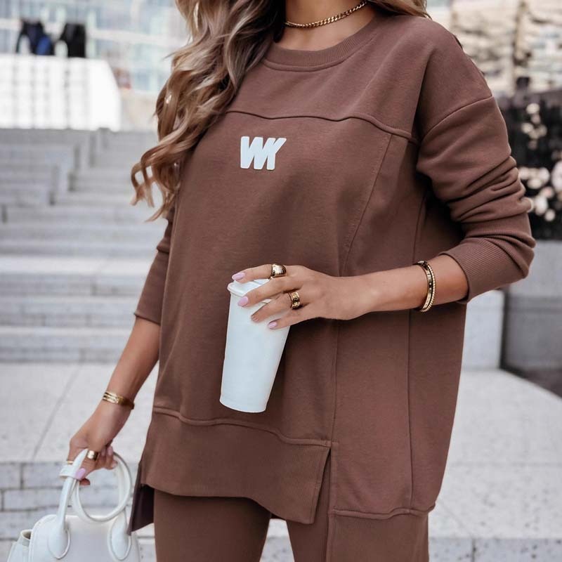 🔥LAST DAY SALE 60% OFF!!💥🍂Women's Casual Sweatshirt and Leggings Set