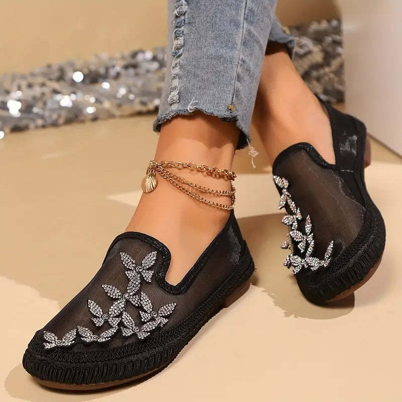 Casualne płaskie buty