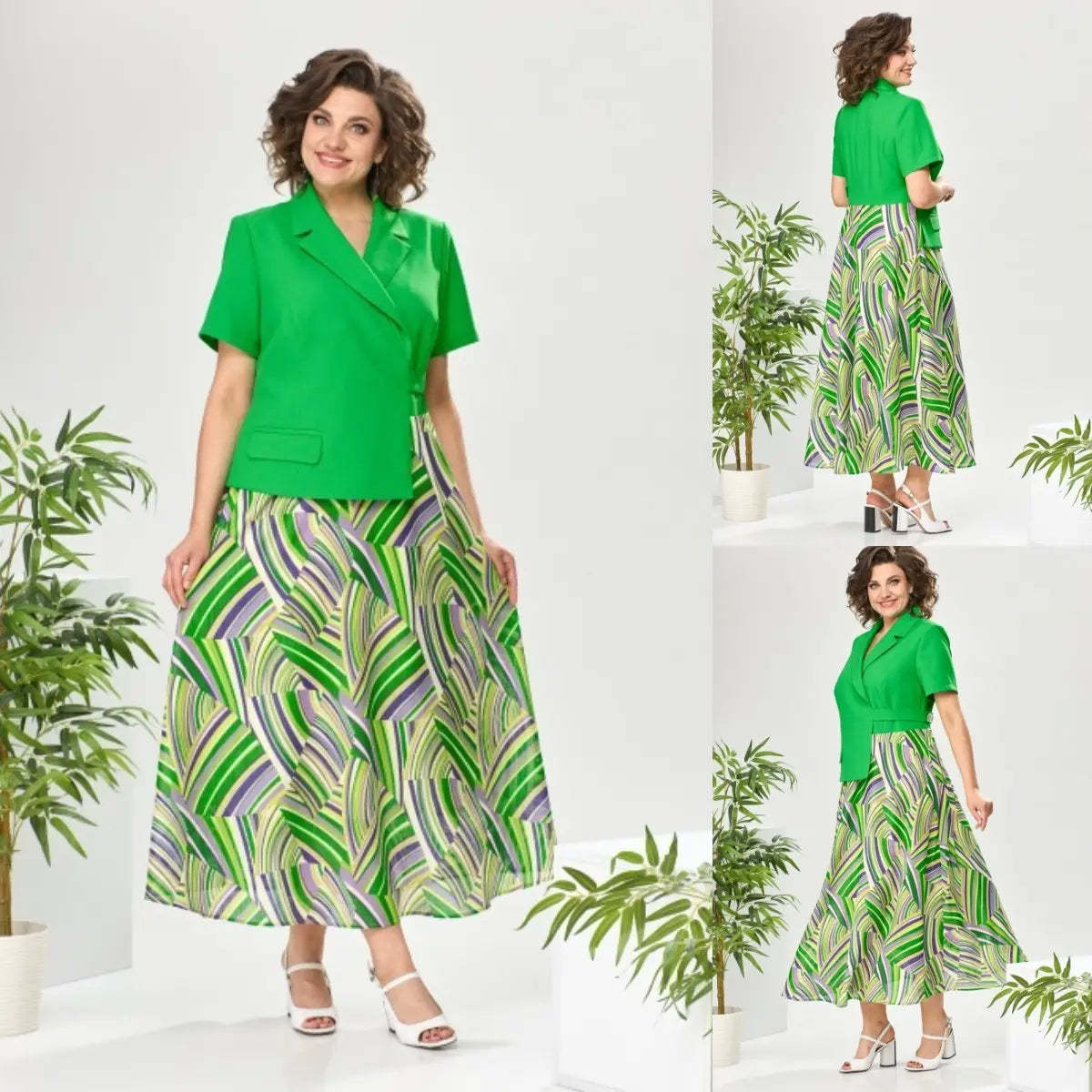 👗[ S-5xl] 2025 Nowy styl, modny i elegancki czysty bawełniany sukienka