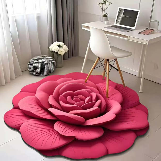 🔥 Oferta specjalna 🌺 Kwiatowa pluszowa mata podłogowa z ziemi okrzemkowej