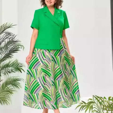 👗[ S-5xl] 2025 Nowy styl, modny i elegancki czysty bawełniany sukienka