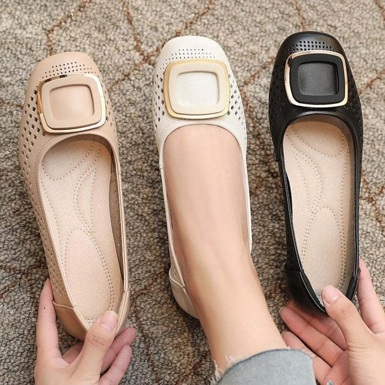 2025 Spring Lato Miękkie dno swobodne buty na swobodne buty na płytkie buty dla kobiet